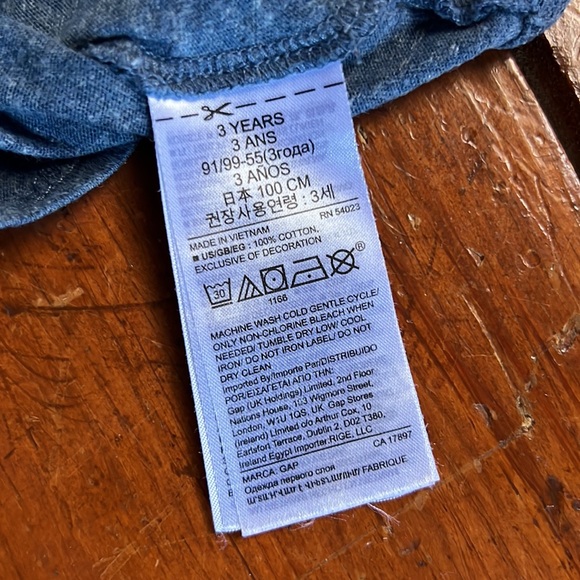 Baby gap playtime favorites 100% cotton tees - Picture 4 of 7